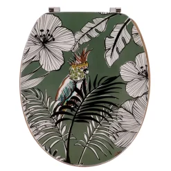 TENDANCE Accessori Water-Copriwater WC 18 pollici MDF Jungle Fever