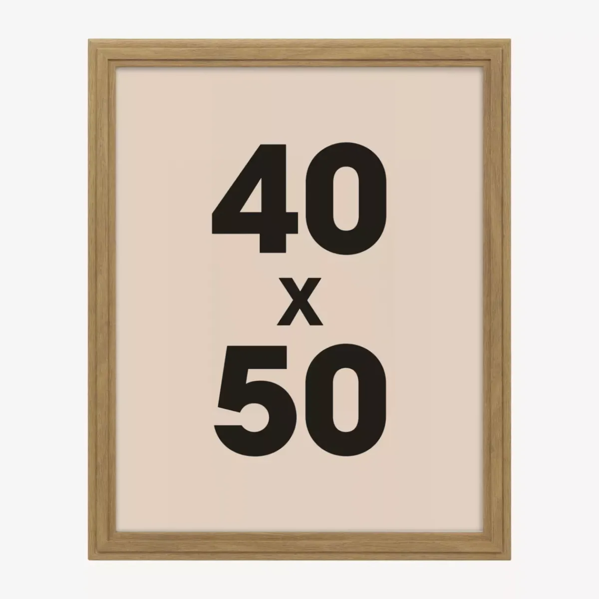 Atmosphera, cru017dateur d'intu017drieur Quadri & Decorazioni Murali-Cornice per foto da parete in legno (40 x 50 cm) Alix