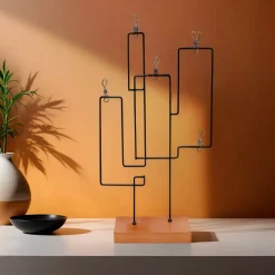 EMINZA Quadri & Decorazioni Murali-Cornice portafoto 5 foto (Alt 45 cm) Cactus
