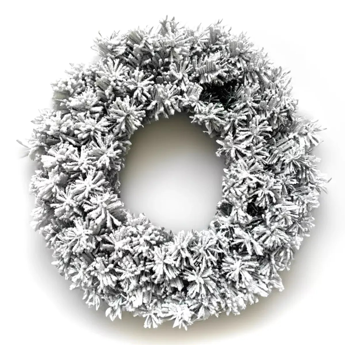EMINZA Corona Di Natale-Corona di Natale (D40 cm) Royal Verde innevato