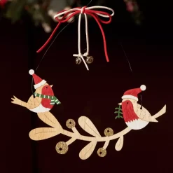 KAEMINGK Corona Di Natale-Corona di Natale Oiseaux
