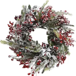 KAEMINGK Corona Di Natale-Corona di Natale brinato D40 cm