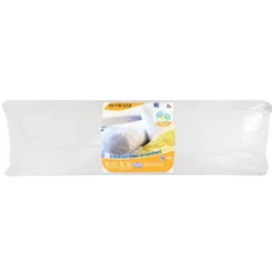 Cuscino a rullo morbido (140 x 23 cm) Soffice e voluminoso Bianco