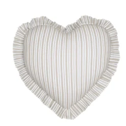 STOF Cuscini E Fodere-Cuscino cuore in cotone (45 x 45 cm) Joséphine