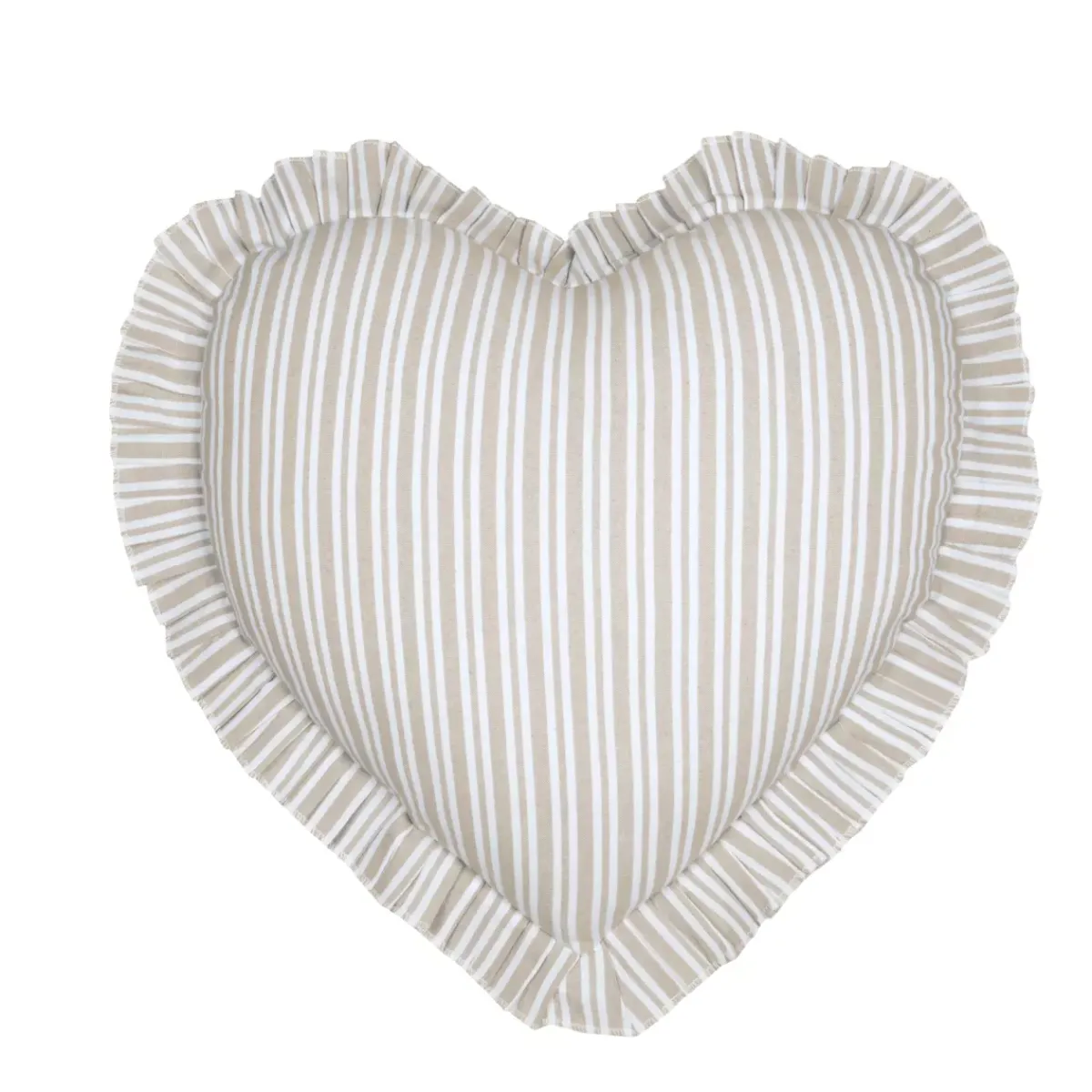 STOF Cuscini E Fodere-Cuscino cuore in cotone (45 x 45 cm) Joséphine