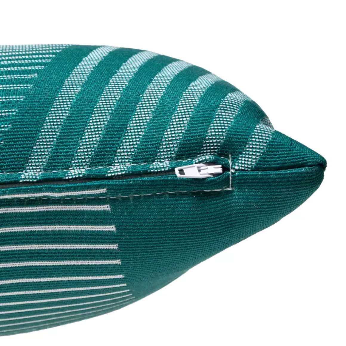 Cuscino da esterno quadrato (40 x 40 cm) Jacquard Blu ottanio