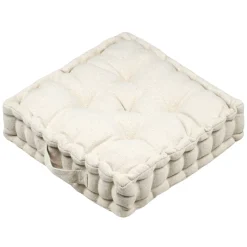 Cuscino da pavimento (50 x 50 cm) Monaco Ecru