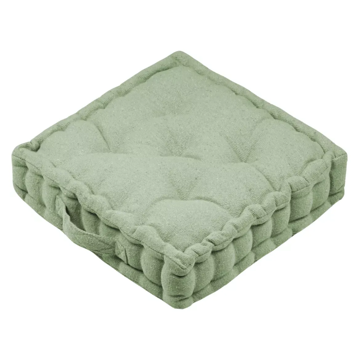 Cuscino da pavimento (50 x 50 cm) Monaco Verde salvia