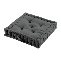 Cuscino da pavimento (50 x H10 cm) Pixel Grigio antracite