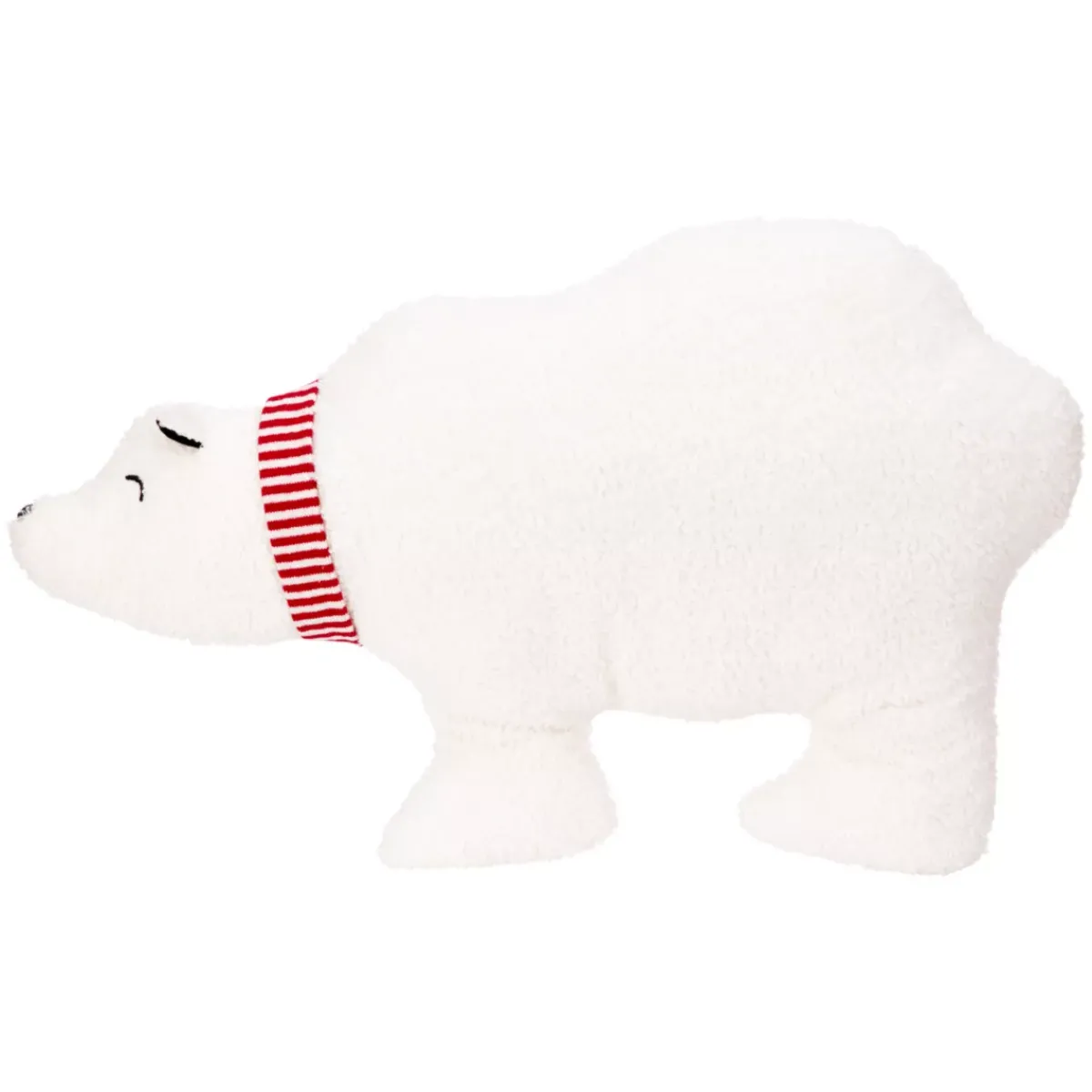 KOOPMAN Plaid E Cuscini Di Natale-Cuscino di Natale bouclé (65 x 37 cm) Orso polare