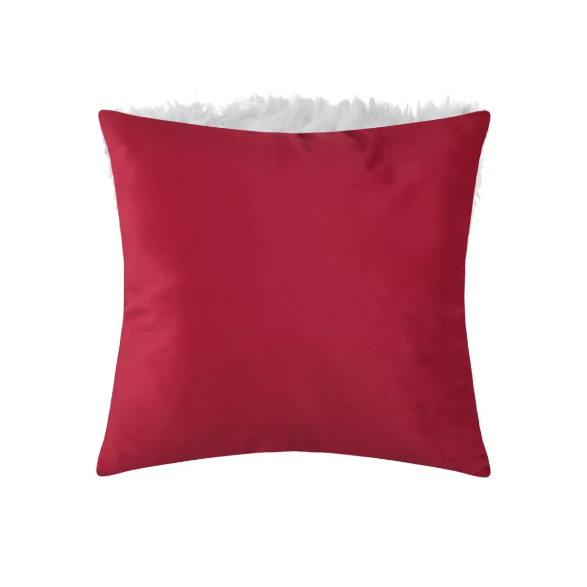 STOF Plaid E Cuscini Di Natale-Cuscino di Natale quadrato velluto (40 x 40 cm) Edgard Multicolore