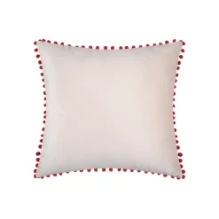 STOF Plaid E Cuscini Di Natale-Cuscino natalizio quadrato in velluto (45 x 45 cm) Lucien