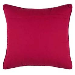 STOF Plaid E Cuscini Di Natale-Cuscino natalizio quadrato ricamato (45 x 45 cm) Slitta