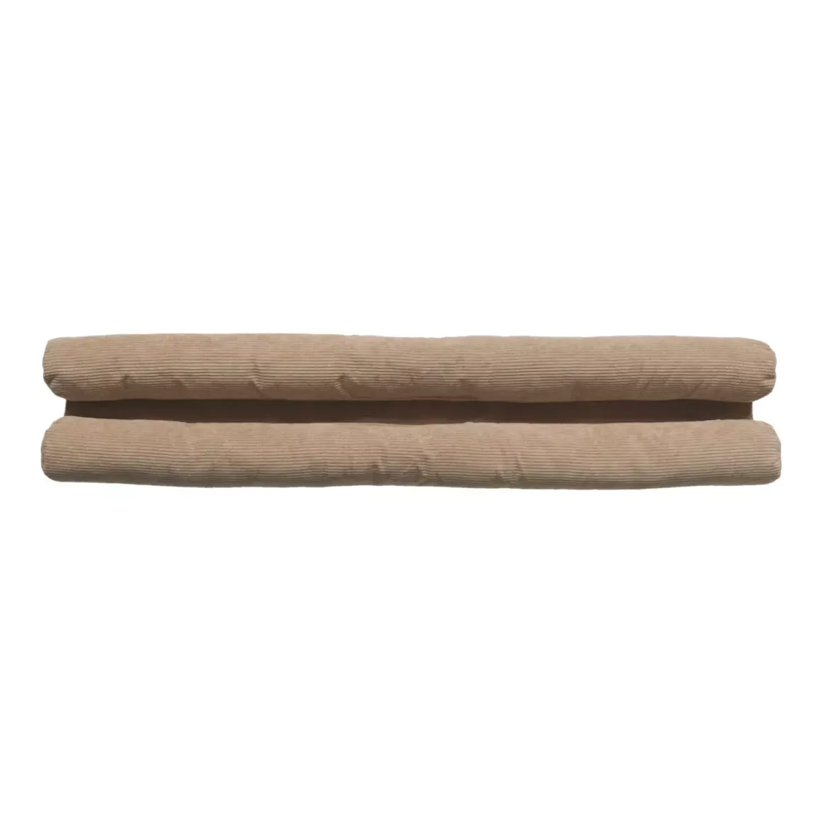 Cuscino paraspifferi doppio velluto a coste (80 cm) Ernest Beige