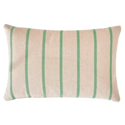 Cuscino per esterni in tela di cotone rettangolare (60 x 40 cm) Ocealys Verde