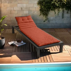 EMINZA Cuscini Lettini Da Spiaggia|Cuscini Per Lettini E Accessori-Cuscino per lettino prendisole trapuntato (180 x 60 cm) Sunset