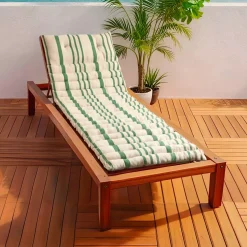 EMINZA Cuscini Lettini Da Spiaggia-Cuscino per sdraio trapuntato (180 x 60 cm) Nautira