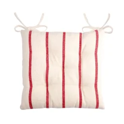 Cuscino per sedia da esterno tela di cotone (40 x 40 cm) Ocealys Rosso