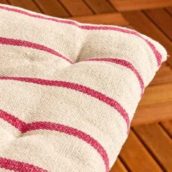 Cuscino per sedia da esterno tela di cotone (40 x 40 cm) Ocealys Rosso