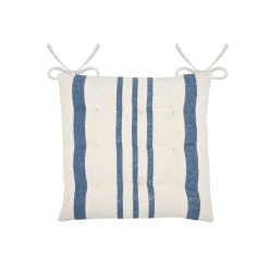 EMINZA Cuscini Per Sedie E Poltrone-Cuscino per sedia quadrato (38 cm) Manduel Blu marino