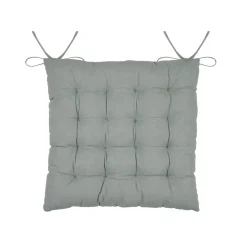 Cuscino per sedia quadrato in cotone (38 x 38 cm) Yuki Verde giada