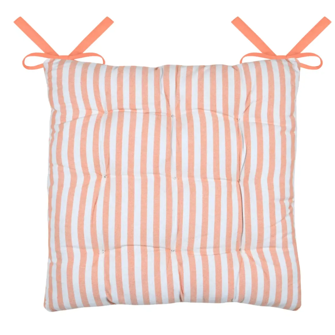 Cuscino per sedia quadrato in cotone (40 x 40 cm) Bardot Arancione
