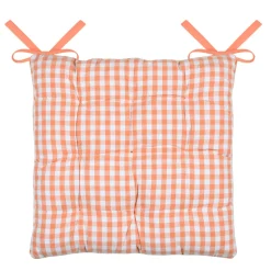 Cuscino per sedia quadrato in cotone (40 x 40 cm) Bardot Arancione