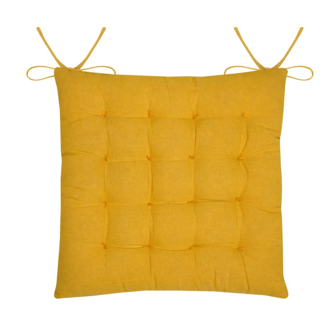 Cuscino per sedia quadrato in cotone (38x38 cm) Emmy Multicolore