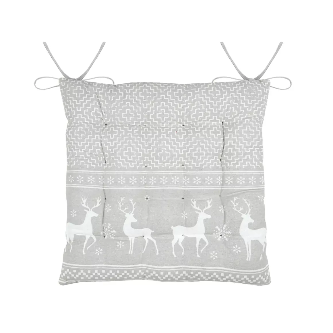 Cuscino per sedia quadrato in cotone (40 x 40 cm) Arbin Beige