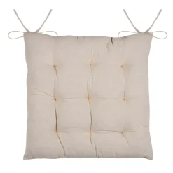 Cuscino per sedia quadrato in cotone (38x38 cm) Wildforest Camel