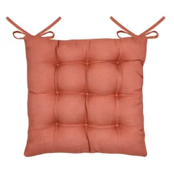 Cuscino per sedia quadrato (38 x 38 cm) Antillia Rosso marsala
