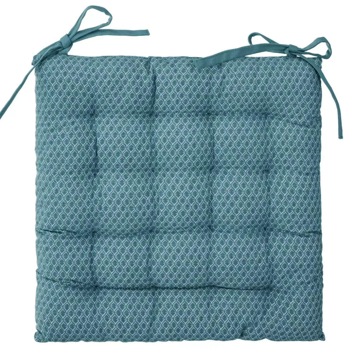 Cuscino per sedia quadrato (38 x 38 cm) Otto Blu ottanio