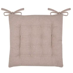 Cuscino per sedia quadrato (40 x 40 cm) Monaco Beige