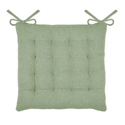 Cuscino per sedia quadrato (40 x 40 cm) Monaco Verde salvia