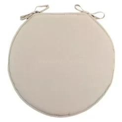 Cuscino per sedia rotondo Nelson Beige