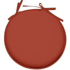Cuscino per sedia rotondo Nelson Terracotta