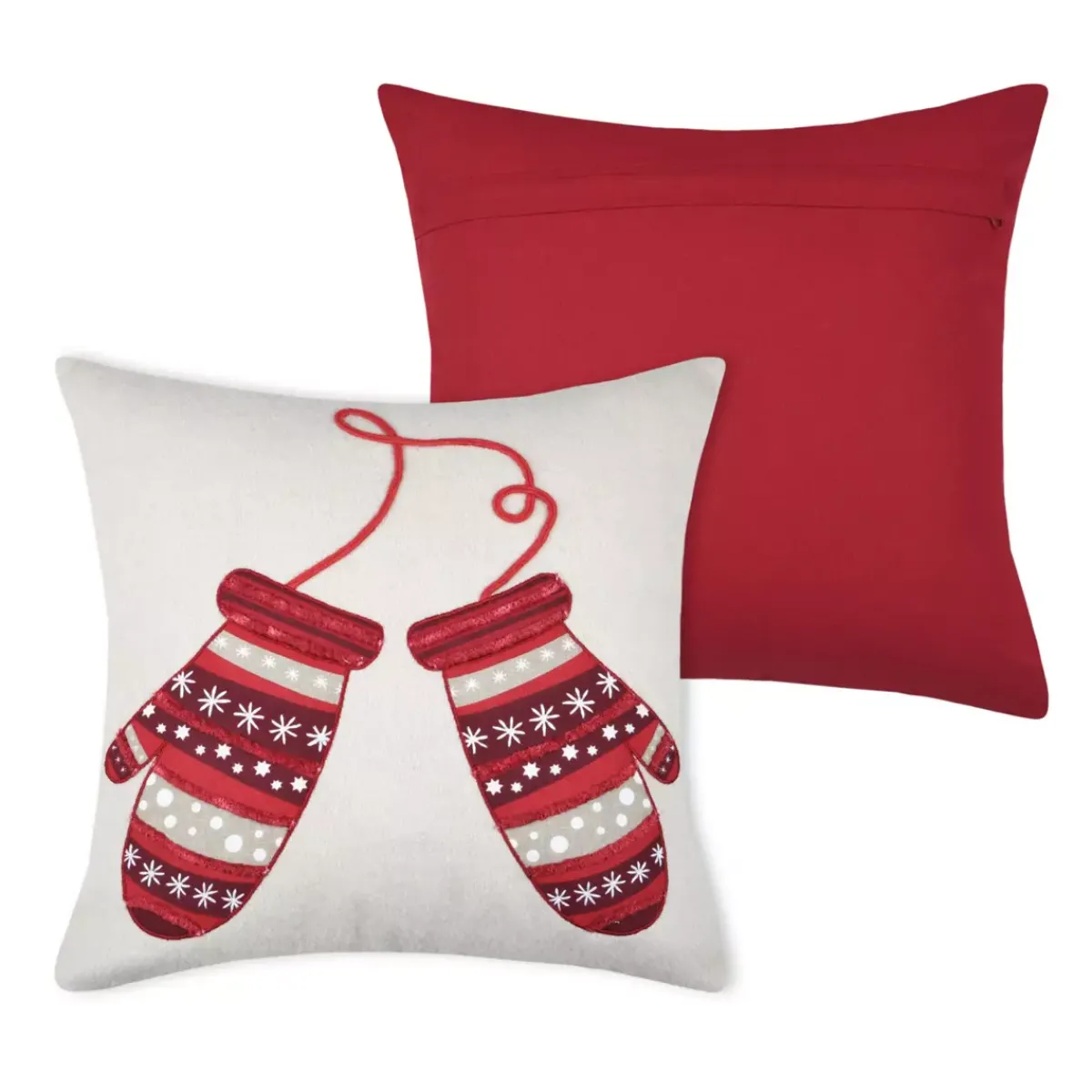 LOVELY CASA Cuscini E Fodere-Cuscino quadrato (40 cm) Megève