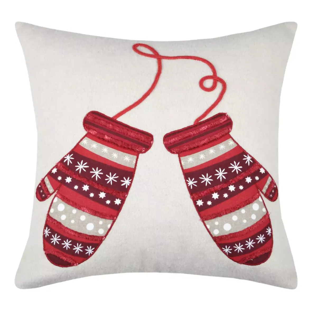 LOVELY CASA Cuscini E Fodere-Cuscino quadrato (40 cm) Megève