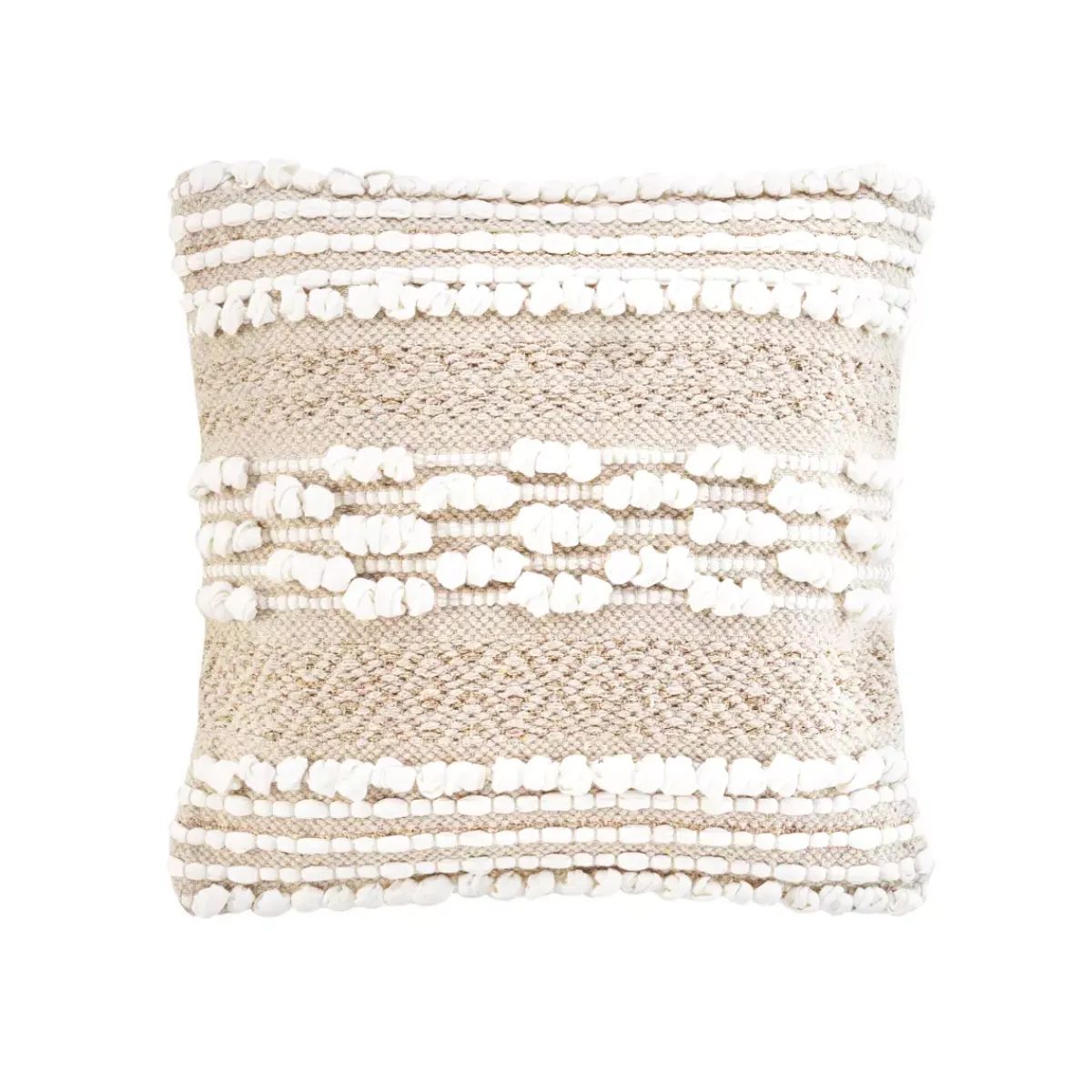 douceur d'intu017drieur Cuscini E Fodere-Cuscino quadrato cotone (40 x 40 cm) Blanca