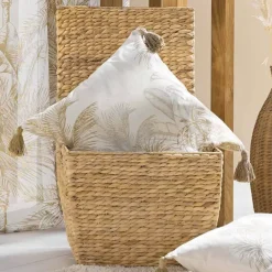 Cuscino quadrato cotone (45 x 45 cm) Dune Ecru