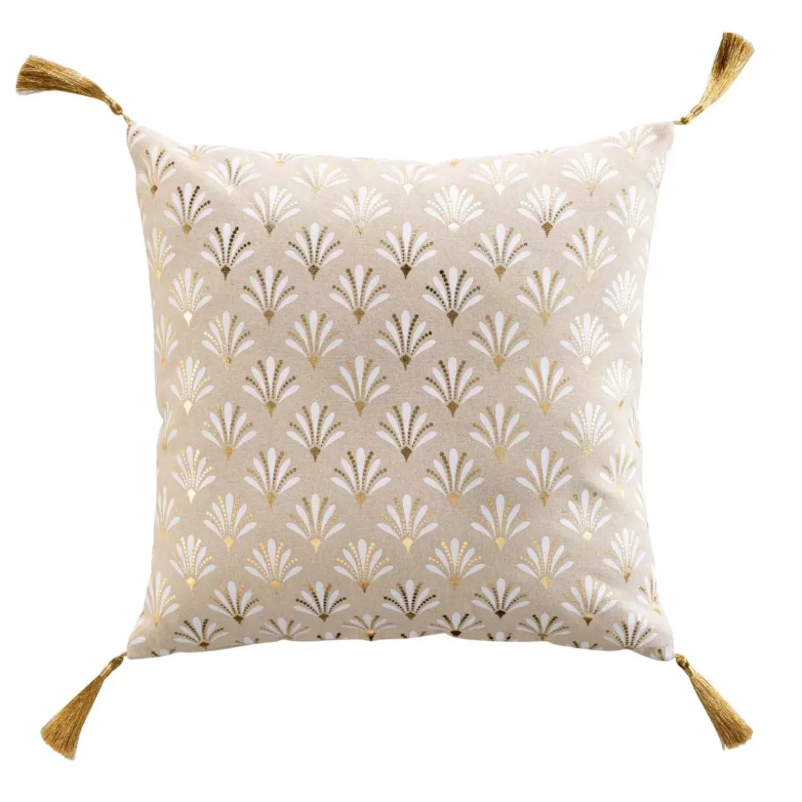 Cuscino quadrato cotone (40 x 40 cm) Rafina Beige