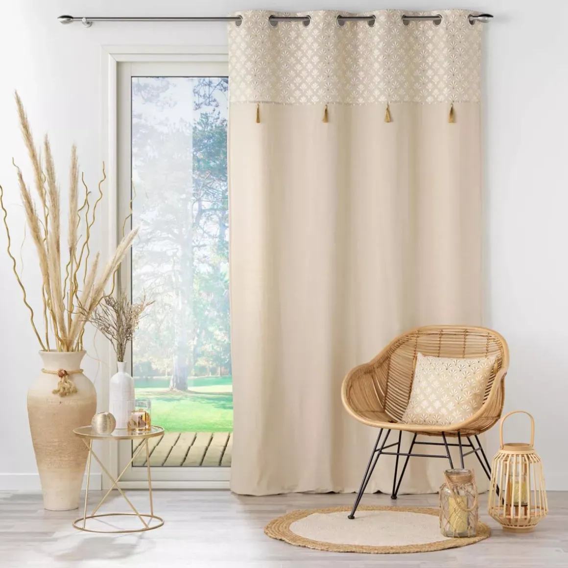 Cuscino quadrato cotone (40 x 40 cm) Rafina Beige