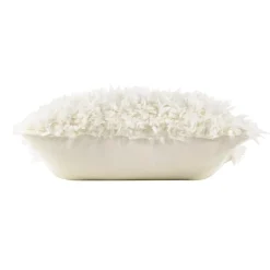 Cuscino quadrato ecopelliccia (45 x 45 cm) Pecora Ecru