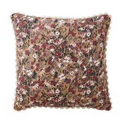 EMINZA Cuscini E Fodere-Cuscino quadrato garza di cotone (40 x 40 cm) Constance