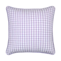Cuscino quadrato in cotone (45 x 45 cm) Bardot Viola