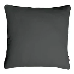 Cuscino quadrato in cotone (60 x 60 cm) Pixel Grigio antracite