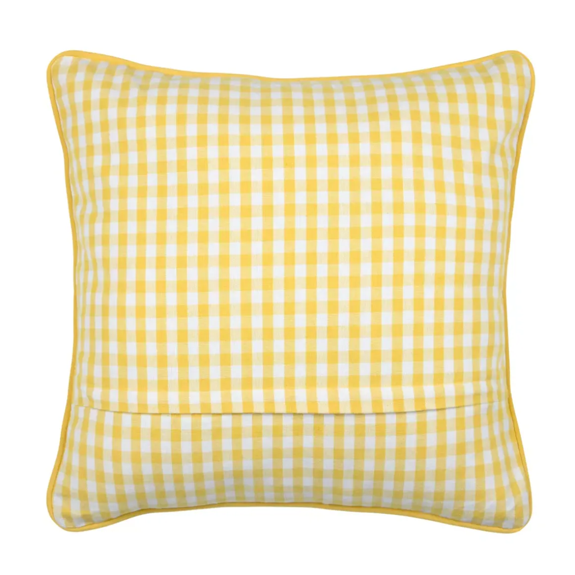 Cuscino Quadrato in Cotone (45 x 45 cm) Bardot Giallo