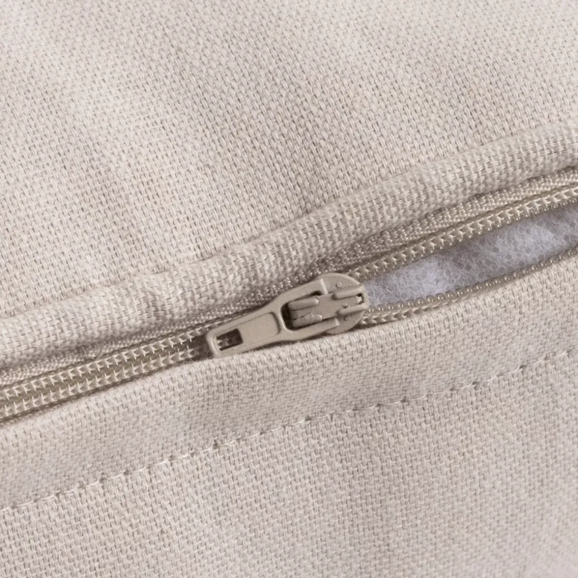 Cuscino quadrato in cotone (60 x 60 cm) Pixel Beige