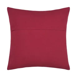 Cuscino quadrato in cotone (45 x 45 cm) Finna Rosso