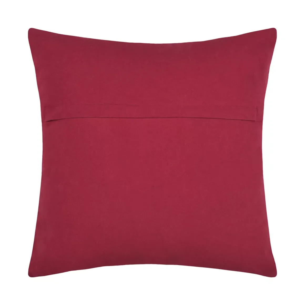 Cuscino quadrato in cotone (45 x 45 cm) Finna Rosso